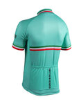 BIANCHI MILANO Cycling short sleeve jersey - ISALLE - blue