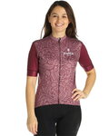 BIANCHI MILANO Cycling short sleeve jersey - SOSIO LADY - purple