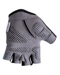BIANCHI MILANO Cycling fingerless gloves - ANAPO - light blue/white
