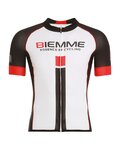 Cycling short sleeve jersey - IDENTITY18 - black/white/red
