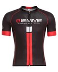 Cycling short sleeve jersey - IDENTITY18 - red/black
