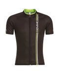 Cycling short sleeve jersey - BLADE  - black/green