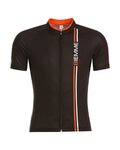 Cycling short sleeve jersey - BLADE  - orange/black