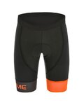 Cycling shorts without bib - LEGEND - black/orange
