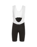 Cycling bib shorts - FLEX - black/white