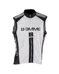 Cycling gilet - ALPE D'HUEZ - black/white