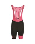 Cycling bib shorts - LEGEND LADY - pink/black
