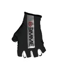 Cycling fingerless gloves - CRONO - black