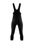 BIEMME Cycling 3/4 length bib shorts - ITEM WINTER - black