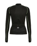 BIEMME Cycling winter long sleeve jersey - FLEX LADY WINTER  - black/green