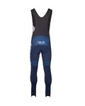 BIORACER Cycling long bib trousers - INEOS GRENADIERS 2023 ICON TEMPEST WINTER - blue