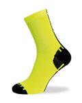 BIOTEX Cyclingclassic socks - RACE - black/yellow