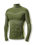 BIOTEX Cycling long sleeve t-shirt - POWERFLEX WARM - green