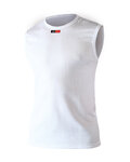BIOTEX Cycling sleeve less t-shirt - WINDPROOF - white