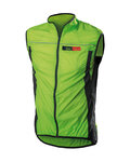 BIOTEX Cycling gilet - X-LIGHT - black/green
