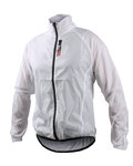 BIOTEX Cycling windproof jacket - X-LIGHT - white