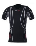 BIOTEX Cycling short sleeve t-shirt - HIGHTECH WARM - black