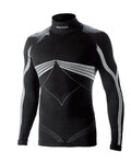 BIOTEX Cycling long sleeve t-shirt - 5 COMPRESSIONS - black/grey