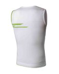 BIOTEX Cycling tank top - IMPACT - white/green