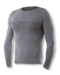 BIOTEX Cycling long sleeve t-shirt - CUBIC LONG - grey