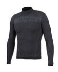 BIOTEX Cycling long sleeve t-shirt - 3D TURTLENECK - black