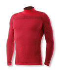 BIOTEX Cycling long sleeve t-shirt - 3D TURTLENECK - red