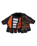 BIOTEX Cycling fingerless gloves - MESH RACE  - black/orange