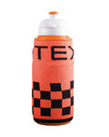 BIOTEX bottle cover - CUBES - orange/black