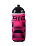 BIOTEX bottle cover - STRIPES - pink/black