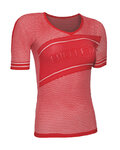 BIOTEX Cycling short sleeve t-shirt - POWERFLEX LADY - red