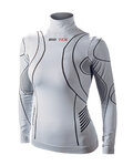 BIOTEX Cycling long sleeve t-shirt - TURTLENECK LADY - grey