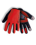BIOTEX Cycling long-finger gloves - EPIC - red/black