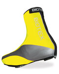 BIOTEX Cycling shoe covers - RAIN - yellow/silver