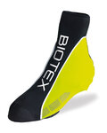 BIOTEX Cycling shoe covers - WIND - black/yellow