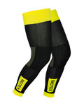 BIOTEX Cycling full-leg warmers - THERMAL - black/green