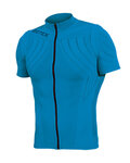BIOTEX Cycling short sleeve jersey - EMANA - light blue