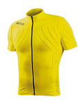 BIOTEX Cycling short sleeve jersey - EMANA - yellow