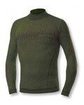 BIOTEX Cycling long sleeve t-shirt - 3D TURTLENECK - green