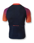 BIOTEX Cycling short sleeve jersey - SMART - orange/black