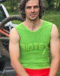 BIOTEX Cycling sleeve less t-shirt - REVERSE - green