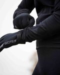BIOTEX Cycling long-finger gloves - ENVELOPING - black