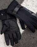 BIOTEX Cycling long-finger gloves - ENVELOPING - black