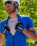BIOTEX Cycling fingerless gloves - MESH RACE  - black/blue