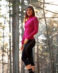 BIOTEX Cycling long sleeve t-shirt - POWERFLEX LADY - pink