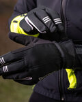 BIOTEX Cycling long-finger gloves - EXTRAWINTER - black/grey