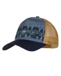 BUFF Cycling hat - TRUCKER TZOM - yellow/blue