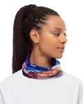BUFF Cycling neckwarmer - ECOSTRETCH MATTERHORN - purple/blue/red