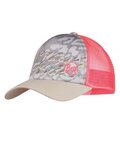 BUFF Cycling hat - TRUCKER OZIRA KIDS - grey/pink