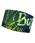 BUFF Cycling headband - COOLNET UV+® WIDE - yellow/blue