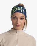 BUFF Cycling headband - COOLNET UV+® WIDE - yellow/blue